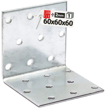 Montážní úhelník 60x60x60x2 1ks.