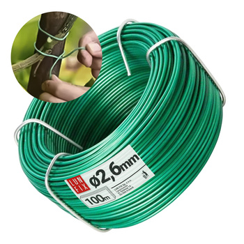 Drát zahradnický 2,6 mm zelený 100m