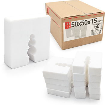 Distanční podložka 50x50x15mm 50 ks.