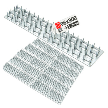 Styčníková deska 96x300 protištěpná spona PK4 10ks