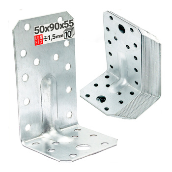 Úhelník s prolisem 90x50x55x1,5 KPS3 (10 ks)