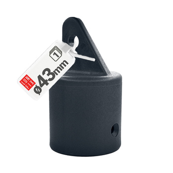 Koncovka na rozpěru  fi42mm šedá