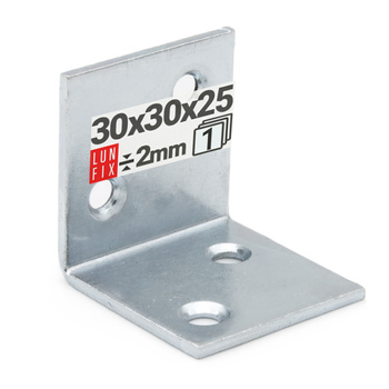 Montážní úhelník 30x30x25x2 1ks.