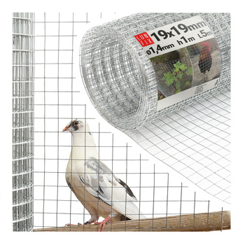 Svařované chovatelské pletivo oko 19x19 drát 1,4mm pozinkované h1m role 5m