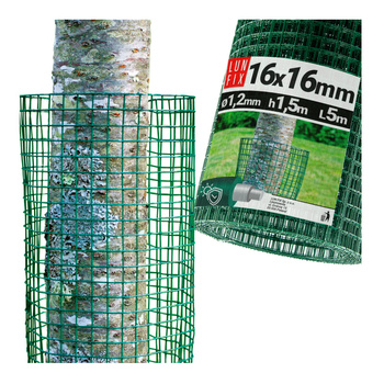Ochranná síť na stromy 150 cm, zelená, délka 5 m