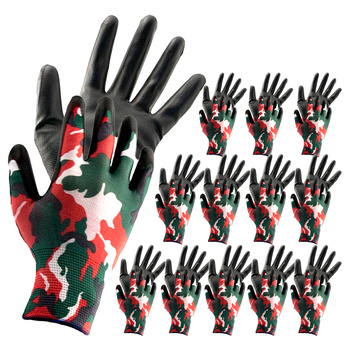 Pracovní rukavice zahradní 9 L 12ks.