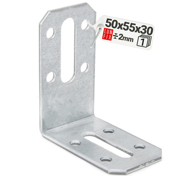 Oboustranný nastavitelný úhelník KRD1 50x55x30x2 1ks.