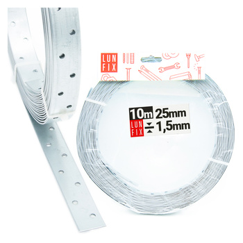 Zavětrovací pás 25x1,5 TM25 upevňovací páska role 10m