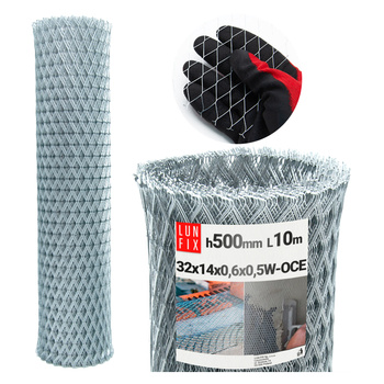 Rabicové pletivo pozinkované tahokov h0,5m 10m