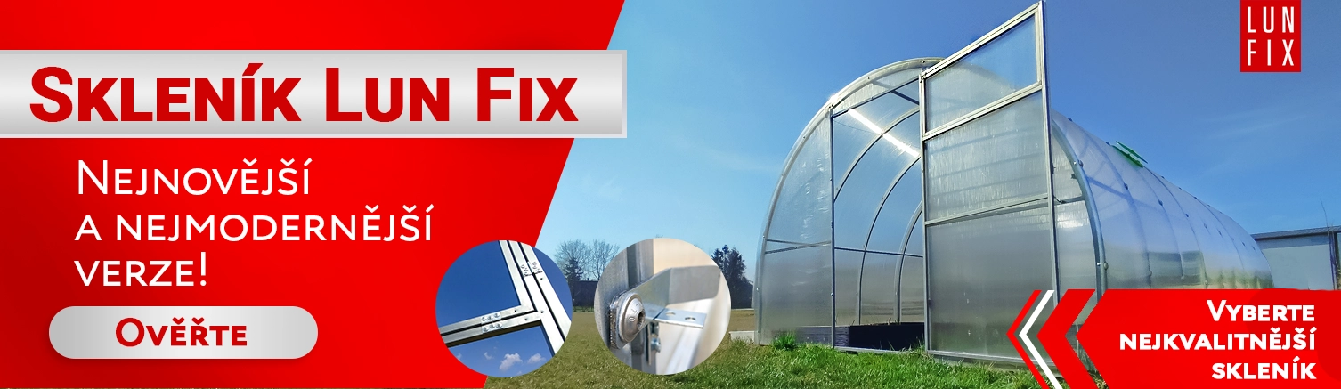 Szklarnia z poliwęglanu NOWA 2025 Lun Fix szklarnie ogrodowe Lun Fix