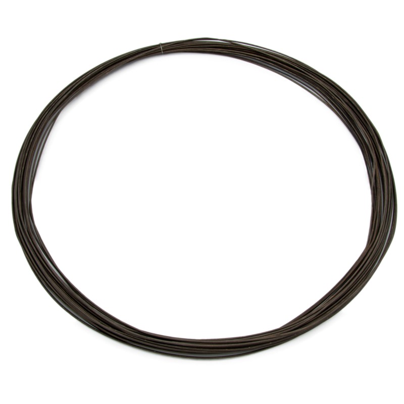 Drut wiązałkowy fi4mm czarny żarzony miękki 50m