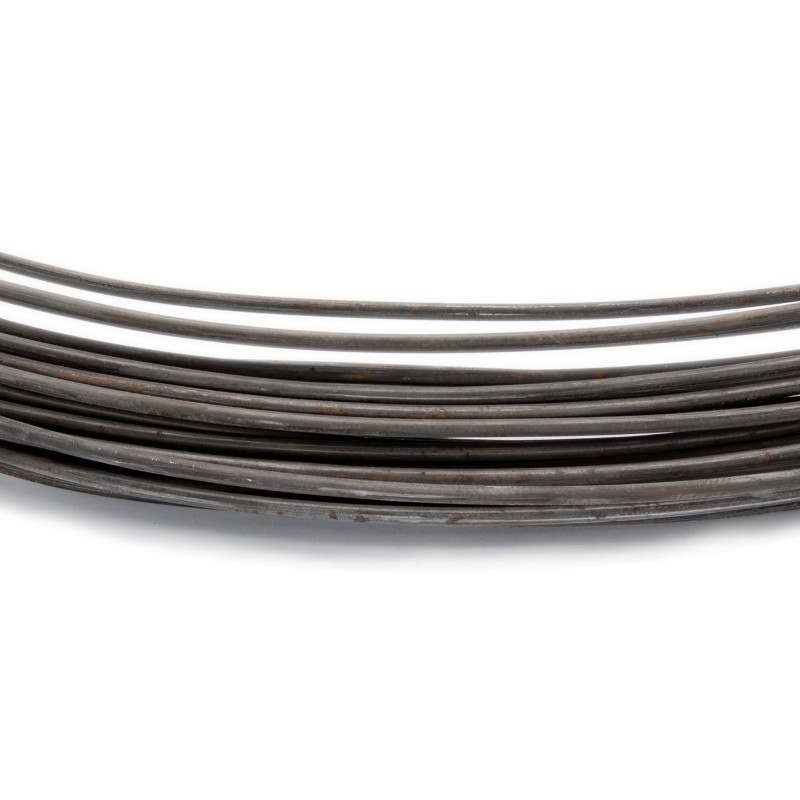 Drut wiązałkowy fi4mm czarny żarzony miękki 50m