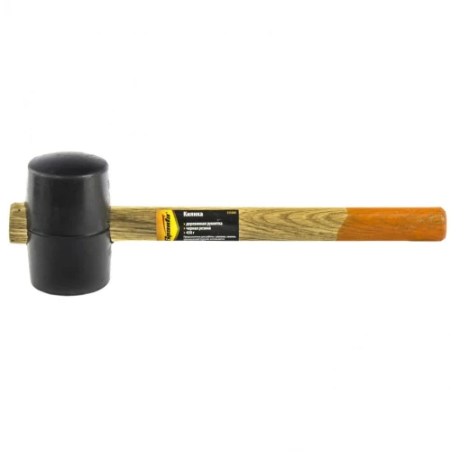 Gumové kladivo na dlažbu 60mm 450g černá guma
