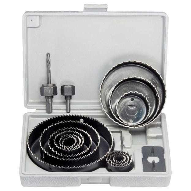 Otwornica do drewna zestaw 12szt. fi19-127 mm