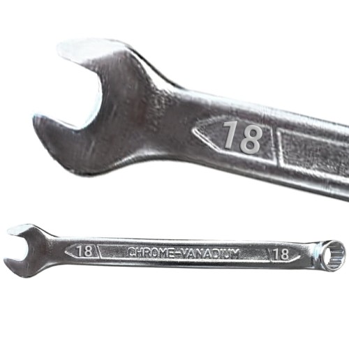 Otevřený klíč 18 mm