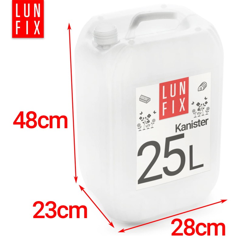 Kanister 25l zbiornik na wodę pojemnik baniak HDPE