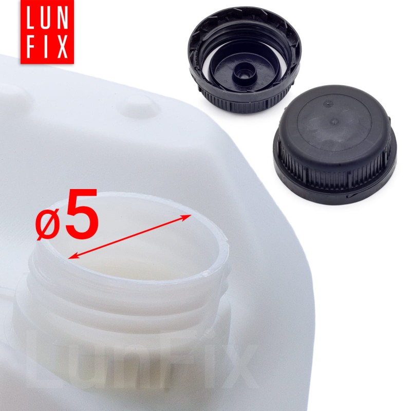 Kanister z kranem 20l zbiornik na wodę pojemnik baniak HDPE + nakrętka