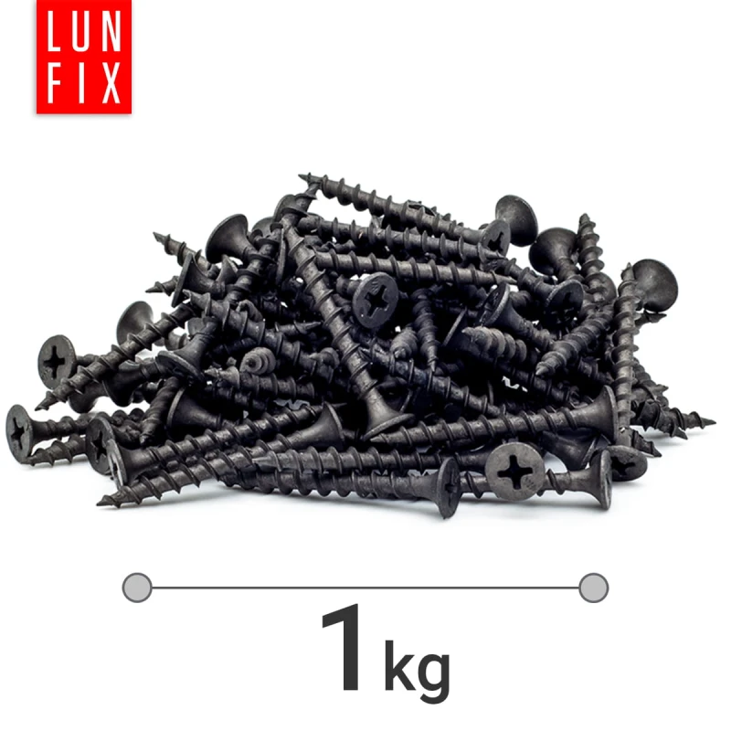 Vruty do sádrokartonu 3,5x55 do dřeva 1kg