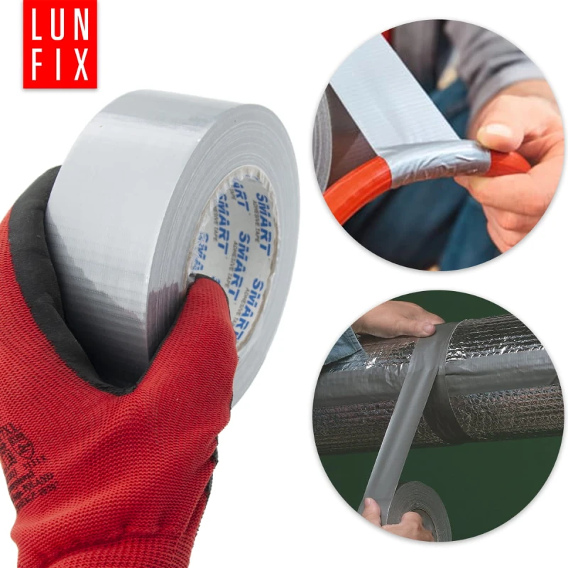 Stříbrná lepicí páska 48 mm/50 m Duct Tape