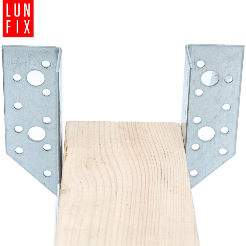 Závěs trámu 28x130 mm spojovací botka PRAVÁ + LEVÁ