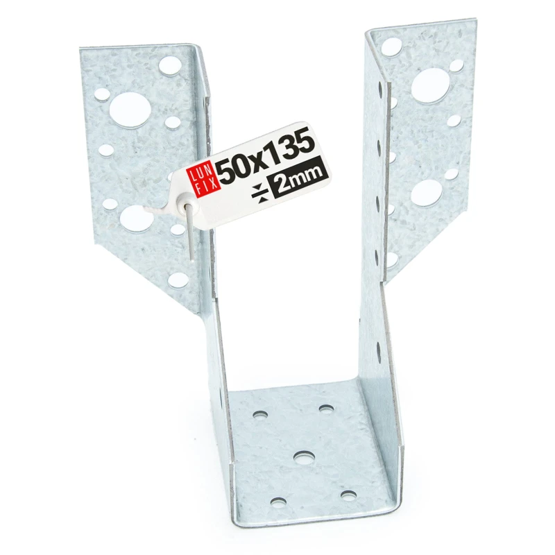 Závěs nosníku 50x135 mm spojovací konzola WB50