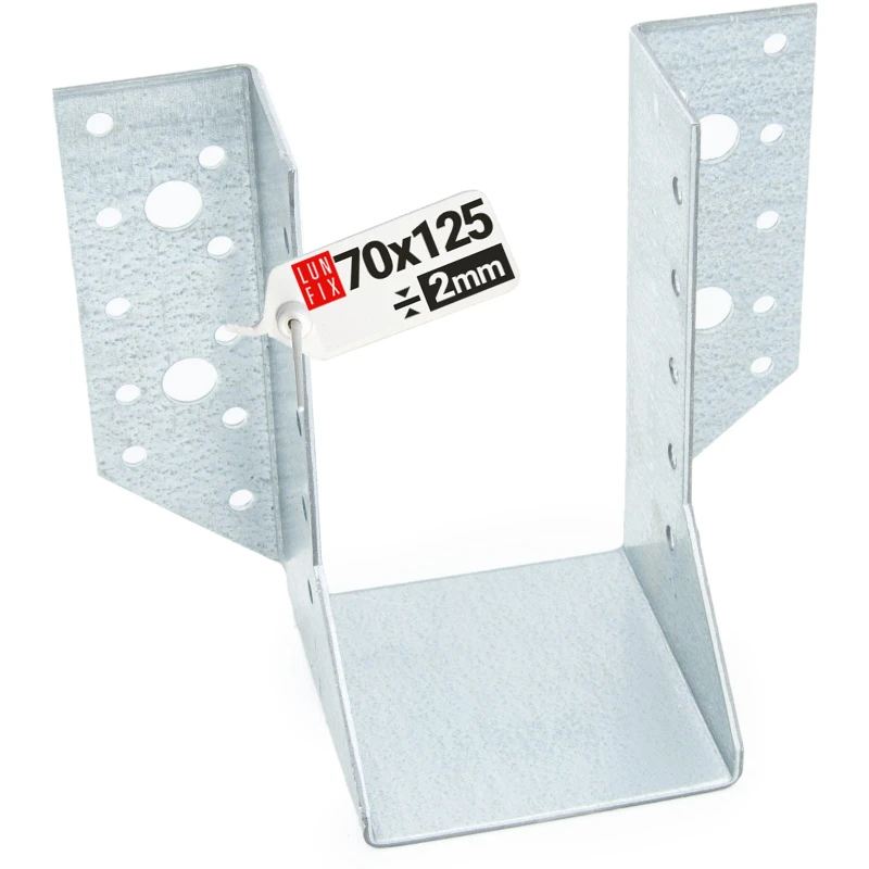 Závěs trámu 70x125 mm spojovací botka WB70