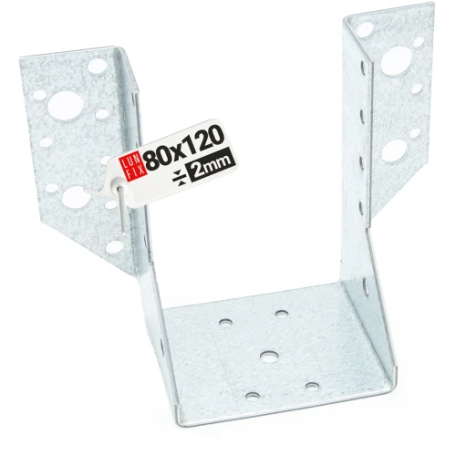 Závěs trámu 80x120 mm spojovací botka WB80