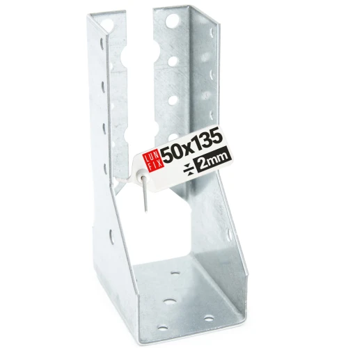 Závěs trámu 50x135x2 mm dělená botka