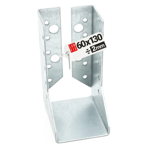 Závěs trámu 60x130x2 mm dělená botka
