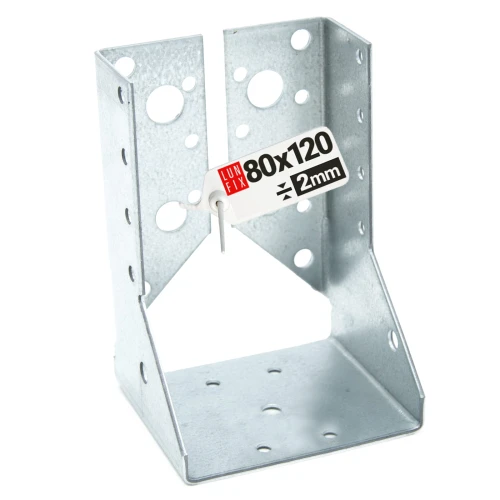 Závěs trámu 80x120x2 mm dělená botka