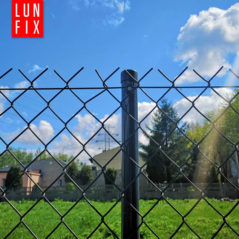 Drut naciągowy do siatki 3.6mm grafitowy ocynkowany powlekany PCV 50mb