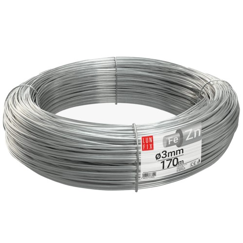 Napínací drát na pletivo pozinkovaný 3mm 170 m