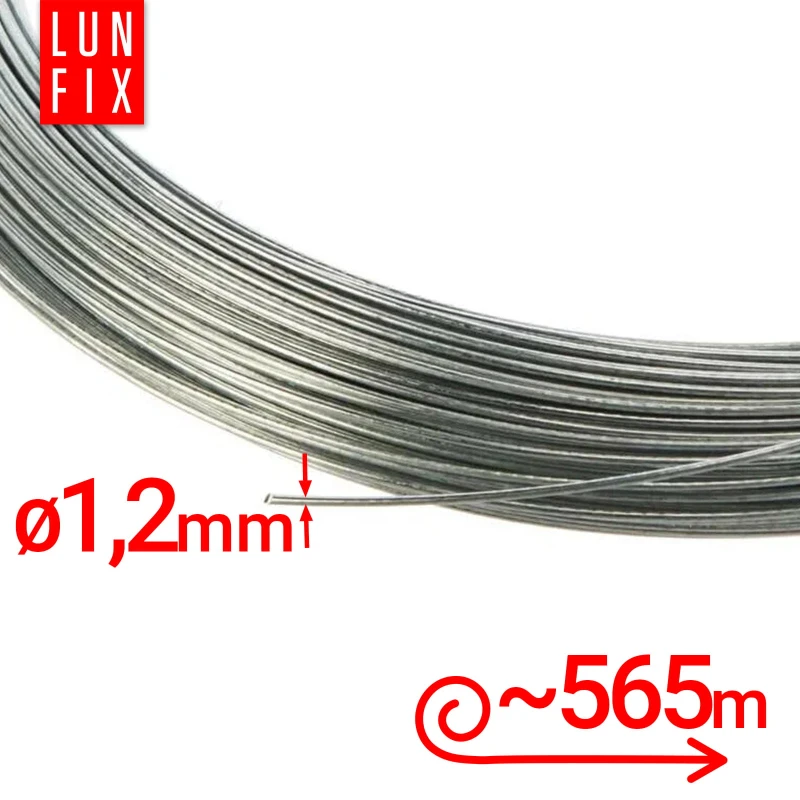 Vázací drát pozinkovaný měkký 1,2mm 5 kg