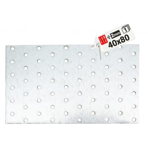 Perforovaná spojovací deska 80x40 1ks.
