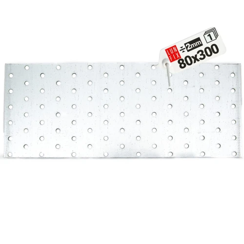 Perforovaná spojovací deska 300x80 1ks.