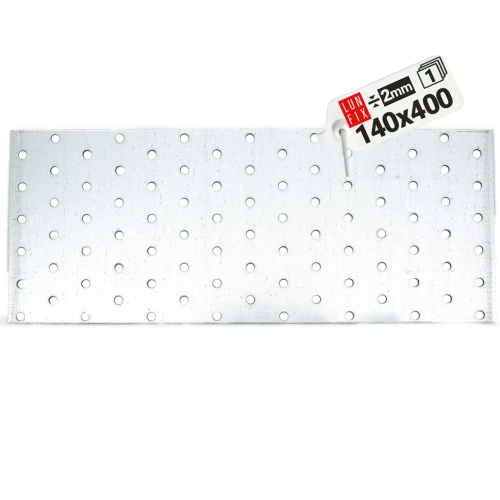Perforovaná spojovací deska 400x140 1ks.