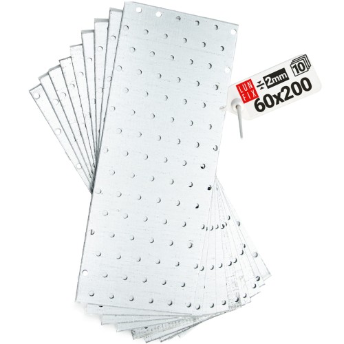 Perforovaná spojovací deska 200x60 10ks.