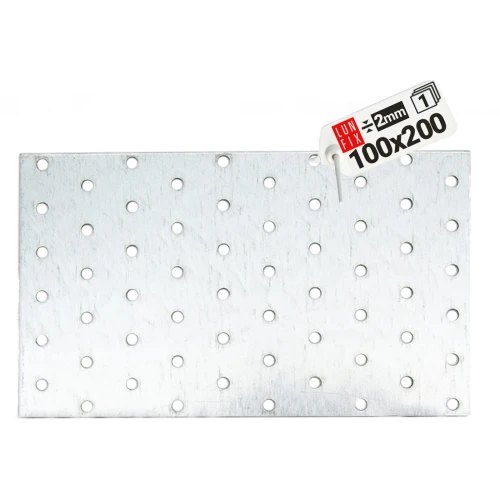 Perforovaná spojovací deska 200x100 1ks.