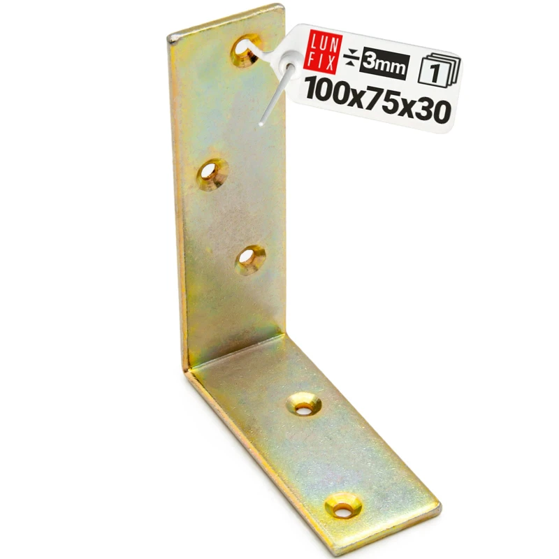 Konstrukční úhelník KB1 100x75x30x3,0 mm