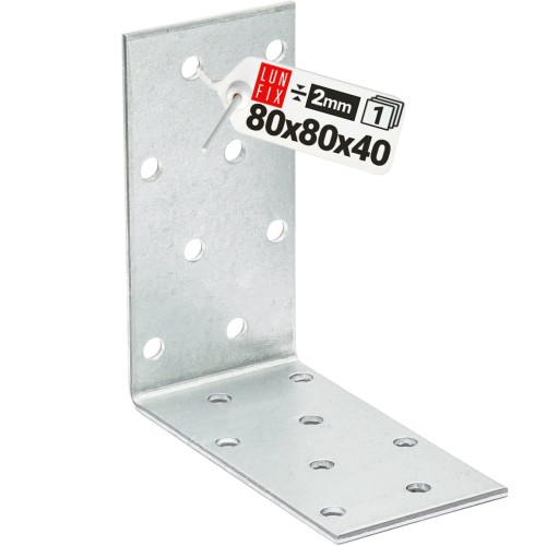 Montážní úhelník 80x80x40x2 1ks.