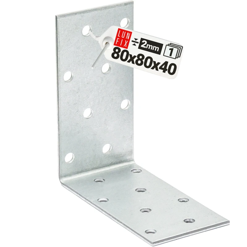 Montážní úhelník 80x80x40x2 1ks.