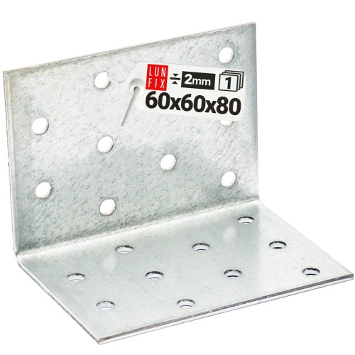 Montážní úhelník 60x60x80x2 KM9 1ks.