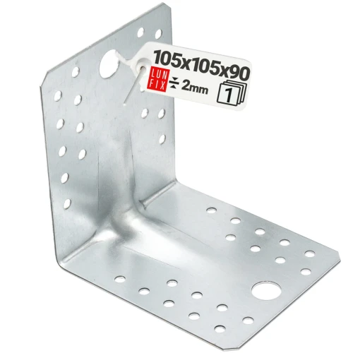Úhelník s prolisem KPL2 105x105x90x2,0 1 ks.