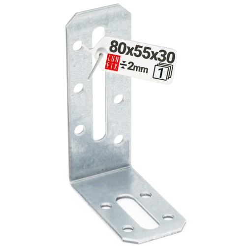 Oboustranně nastavitelný úhelník KRD3 80x55x30x2 1ks.