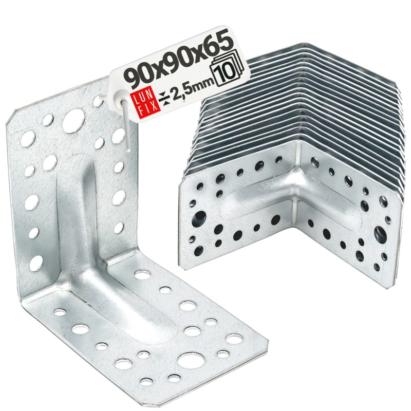 Kątownik z przetłoczeniem KP1 90x90x65x2,5 10szt.