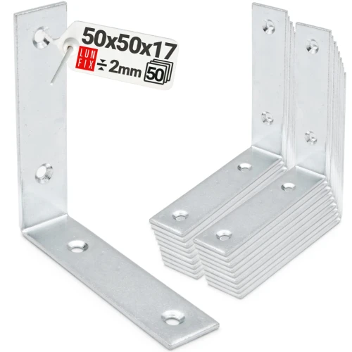 Úzký úhelník 50x50x17x2,0 KW4 50ks.