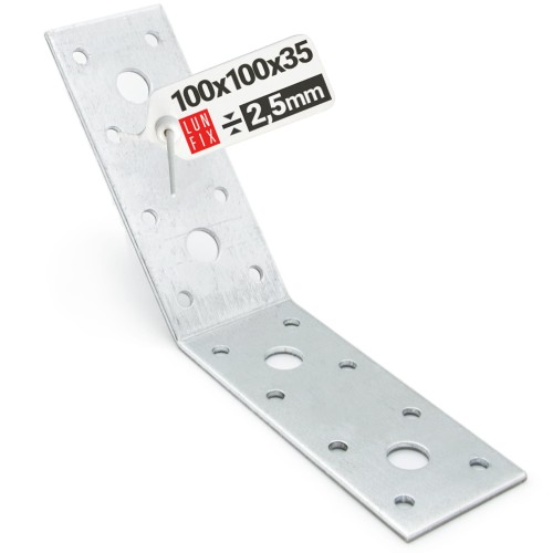 Úhelník pro montáž trámové vzpěry KLR4 100x100x40x2,5