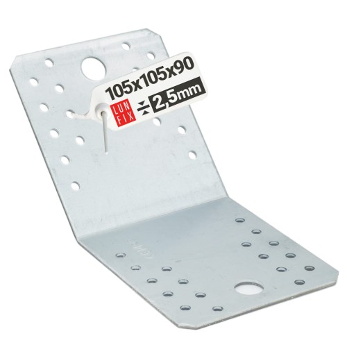 Úhelník pro montáž trámové vzpěry KLR5 105x105x90x2,5