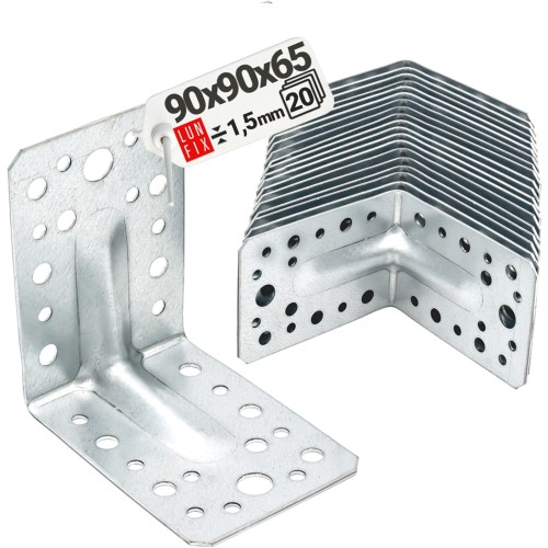 Úhelník s prolisem KPS1 90x90x65x1,5 (20 ks)