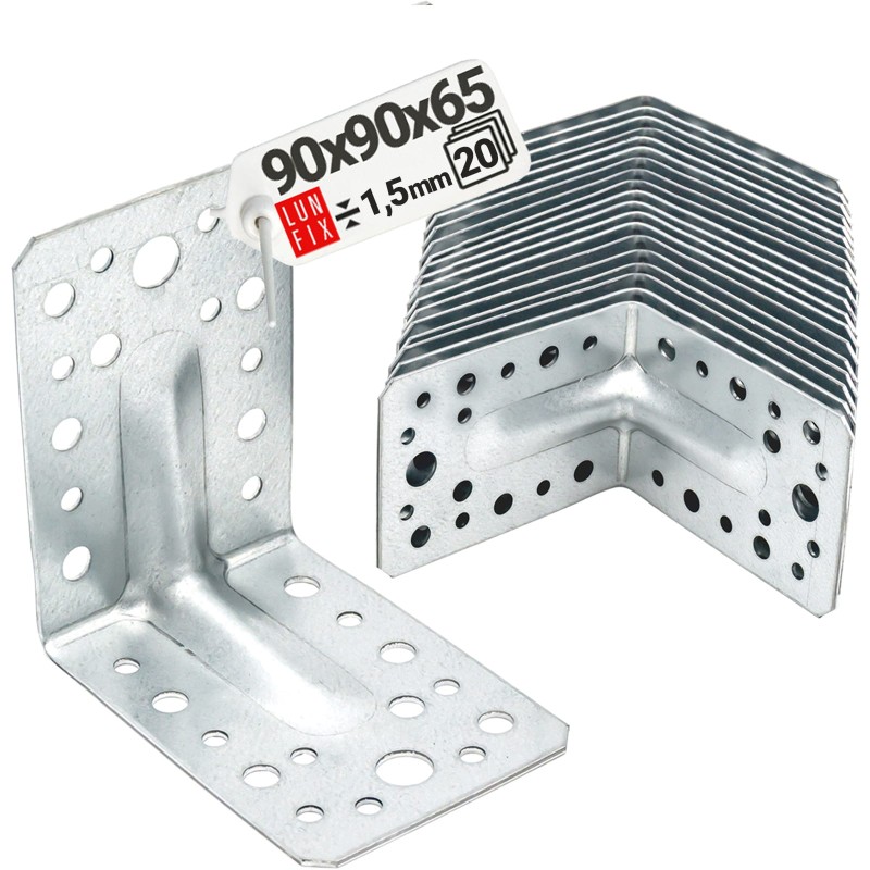 Kątownik z przetłoczeniem KPS1 90x90x65x1,5 (20szt.)